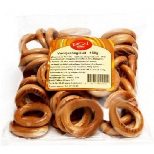 Vanilla dry bread-rings 180g