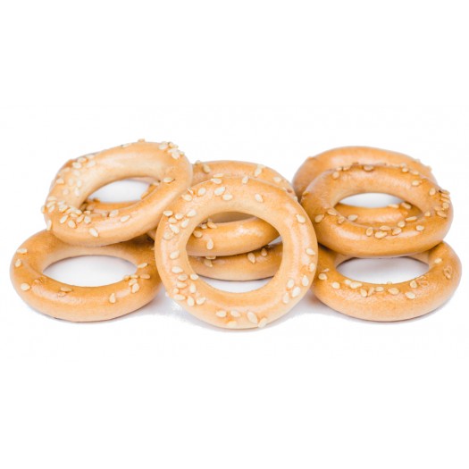 Dry bread-rings with sesame 5kg