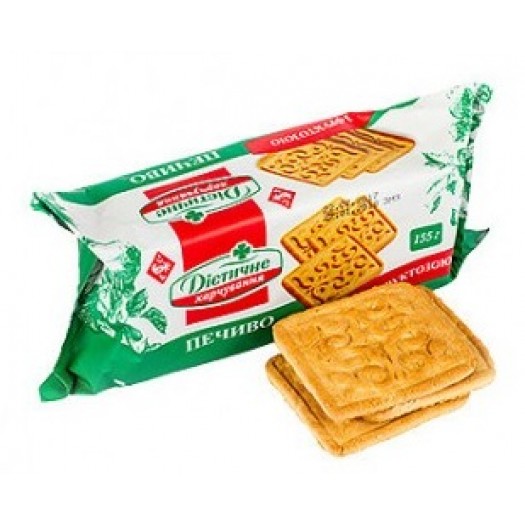 Biscuits with fructose 155g