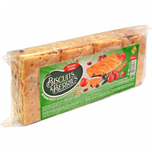Biscuits & Berries kirsi ja rosina 210g