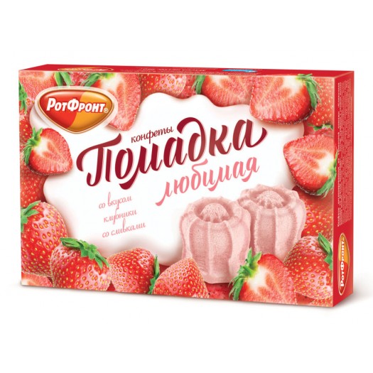 Ljubimaja pomadka strawberry-cream 250g