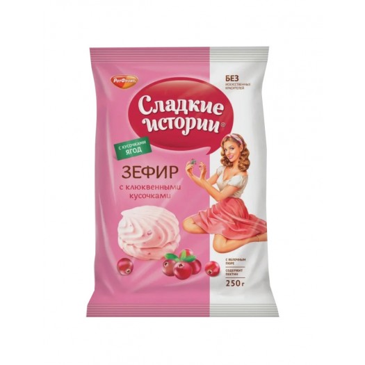 Sladkije istorii jõhvikaga 250g