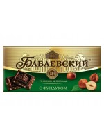 Tume šokolaad Babajevskij metspäkhliga 90g