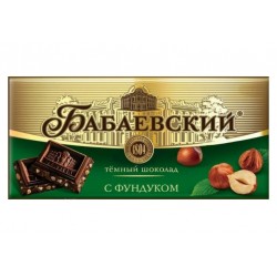 Tume šokolaad Babajevskij metspäkhliga 90g