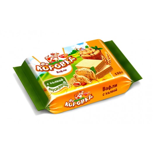 Vahvlid Korovka halvaa 150g