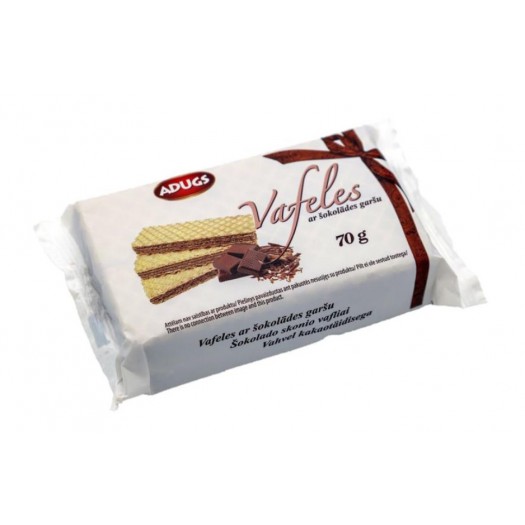 Vahvlid šokolaadimaitselised 70g
