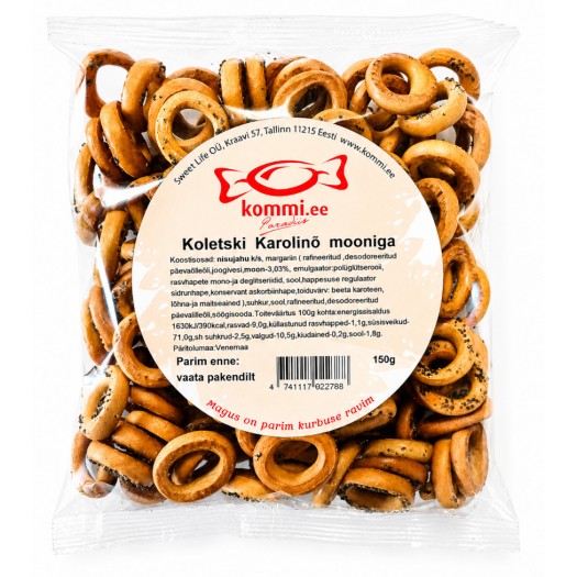 Koletški Karolinõ mooniga 150g