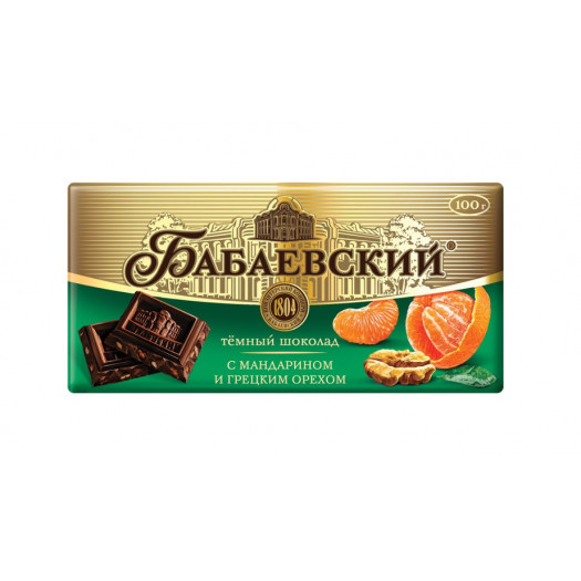 Babajevskij mandarin and walnut 100g