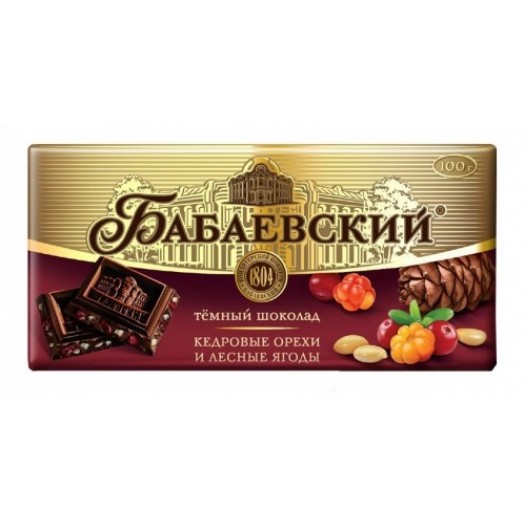 Babajevskij with pine nuts and berries 100g