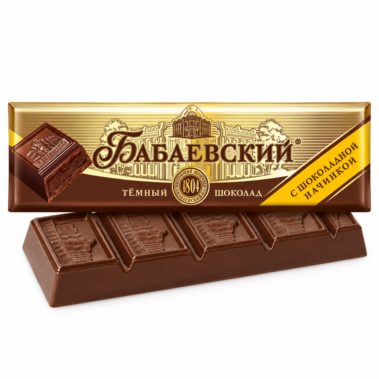 Šokolaad Babajevskij šokolaaditäidisega 50g